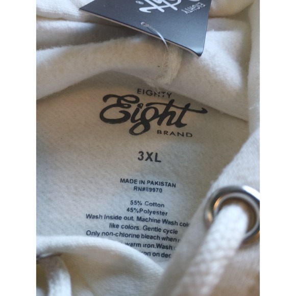 Eighty Eight Brand Dripping Skeleton Graphic Sweater Men's 3XL NWT Pullover - Picture 10 of 16